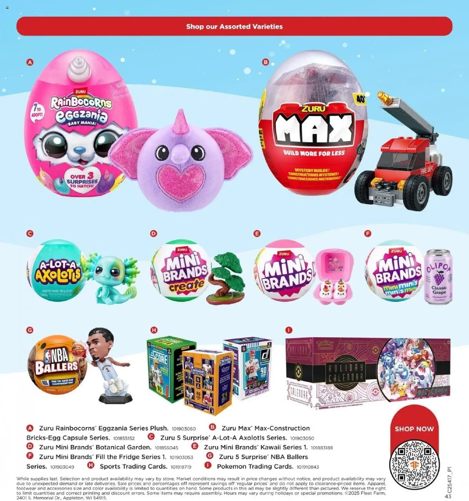 Mills Fleet Farm Toyland Catalog - valid from 01.10.2025 | Page: 43