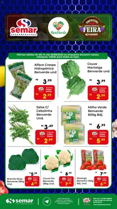 Semar Supermercado - Ofertas BenVerde - Pré-Visualização do folheto da loja Semar Supermercado, válido de 14.08.2025