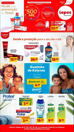 Lopes Supermercados ofertas Higiene - Pré-Visualização do folheto da loja Lopes Supermercados, válido de 27.03.2026