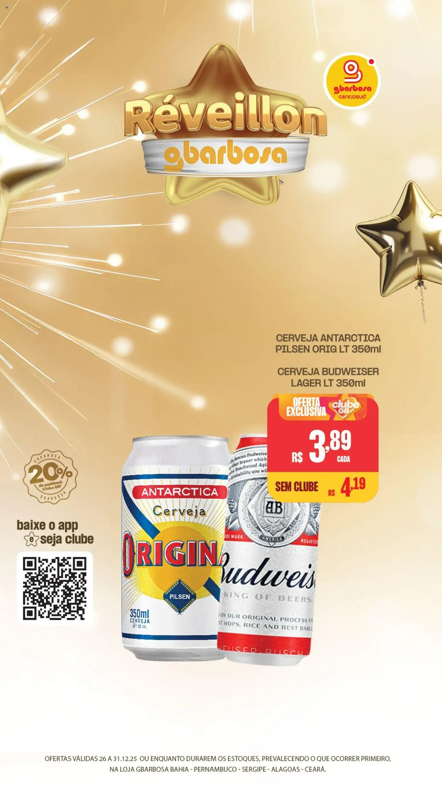 Gbarbosa Folheto - válido de 26.12.2025 | Página: 1 | Produtos: Cerveja