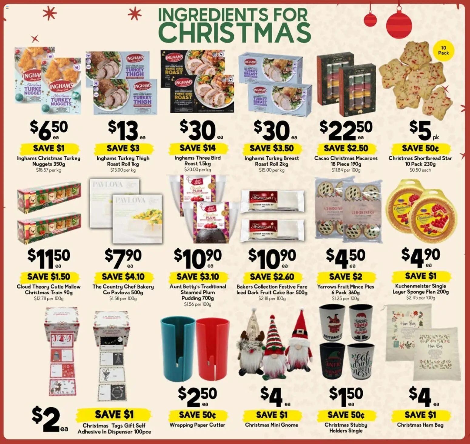 Drakes catalogue - valid from 10.12.2025 | Page: 4 | Products: Ham, Pudding, Turkey, Pies