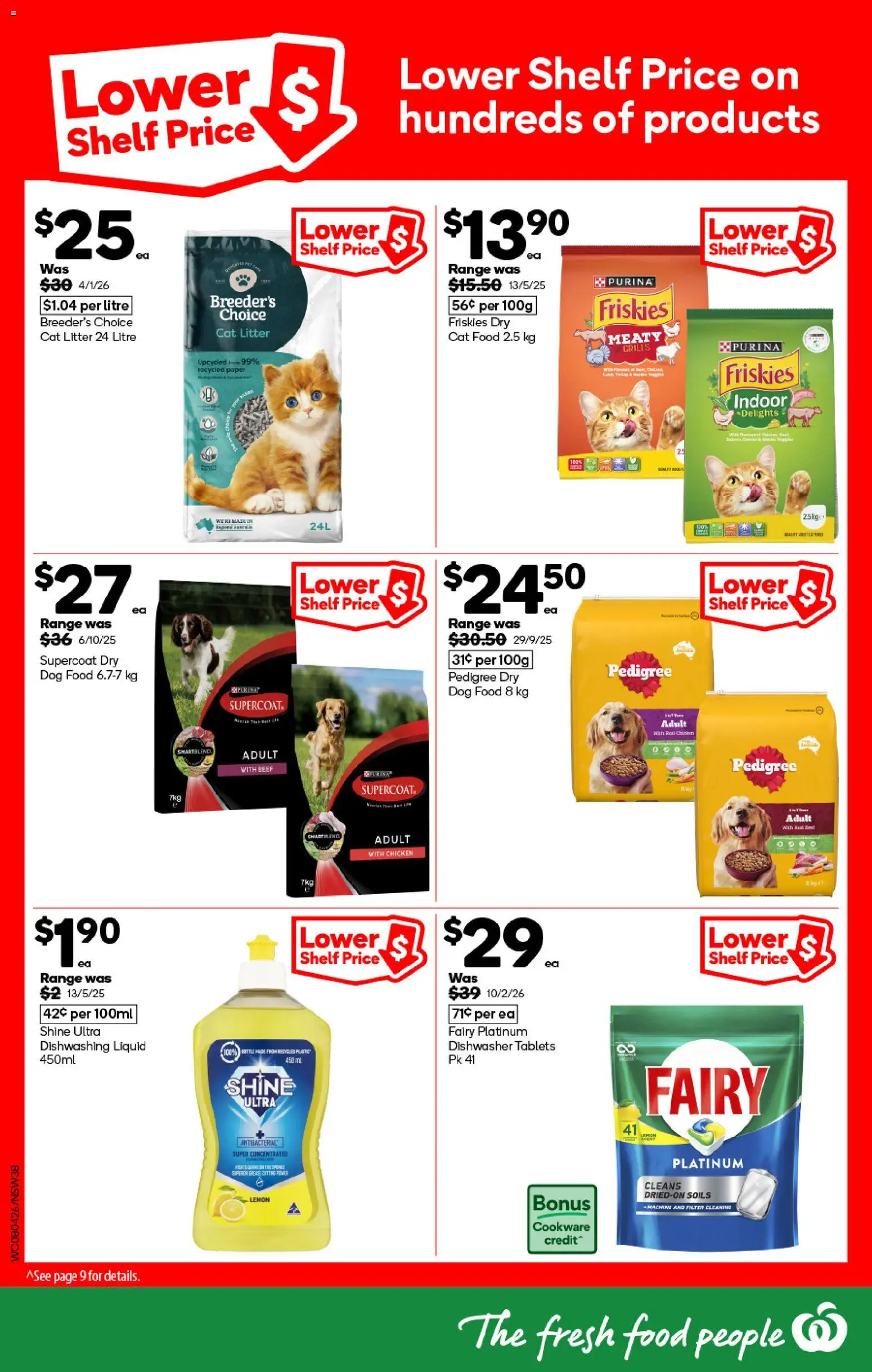 Woolworths catalogue - valid from 08.04.2026 | Page: 38 | Products: Chicken, Beef, Dishwasher, Tablets