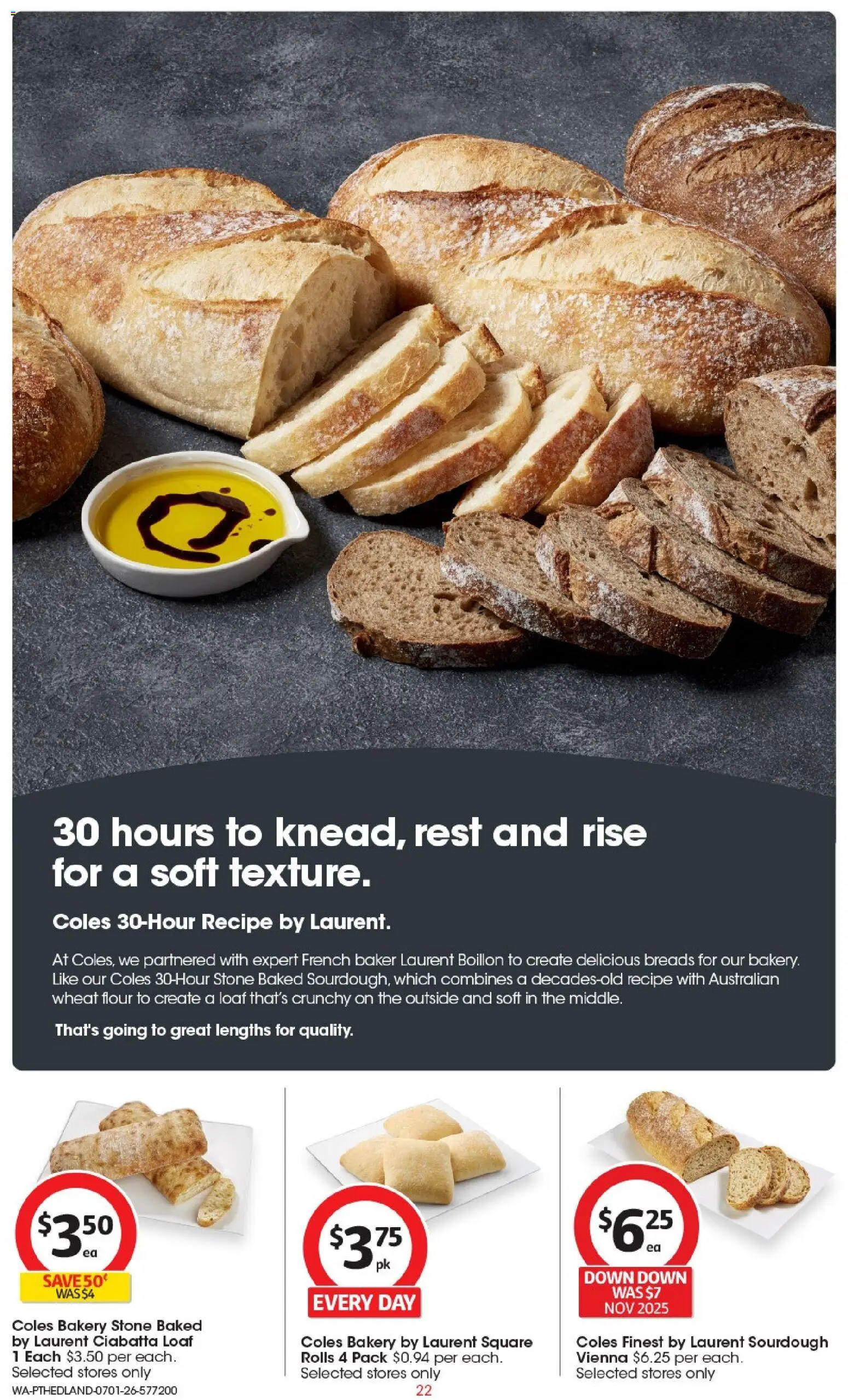 Coles catalogue - valid from 07.01.2026 | Page: 23 | Products: Flour, Wheat, Bakery