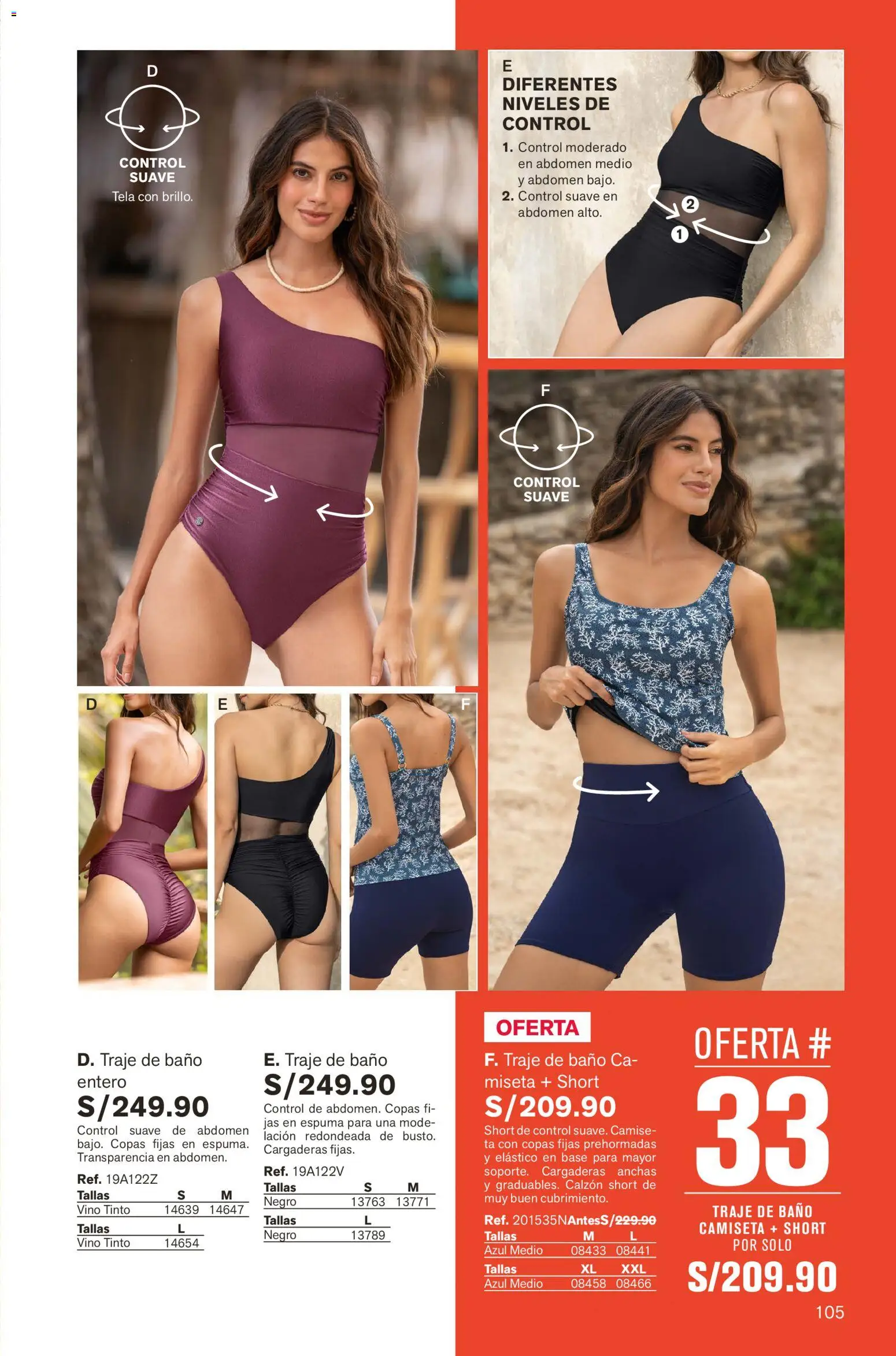 Catálogo Leonisa válido desde 26.12.2025 | Página: 105 | Productos: Baño, Vino, Traje de baño, Traje