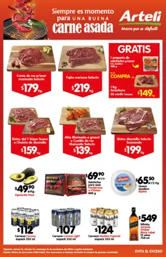 Vista previa de Arteli folleto Carnes Suc. Valles, nuevo folleto de la tienda, válido en México a partir del 14.11.2025