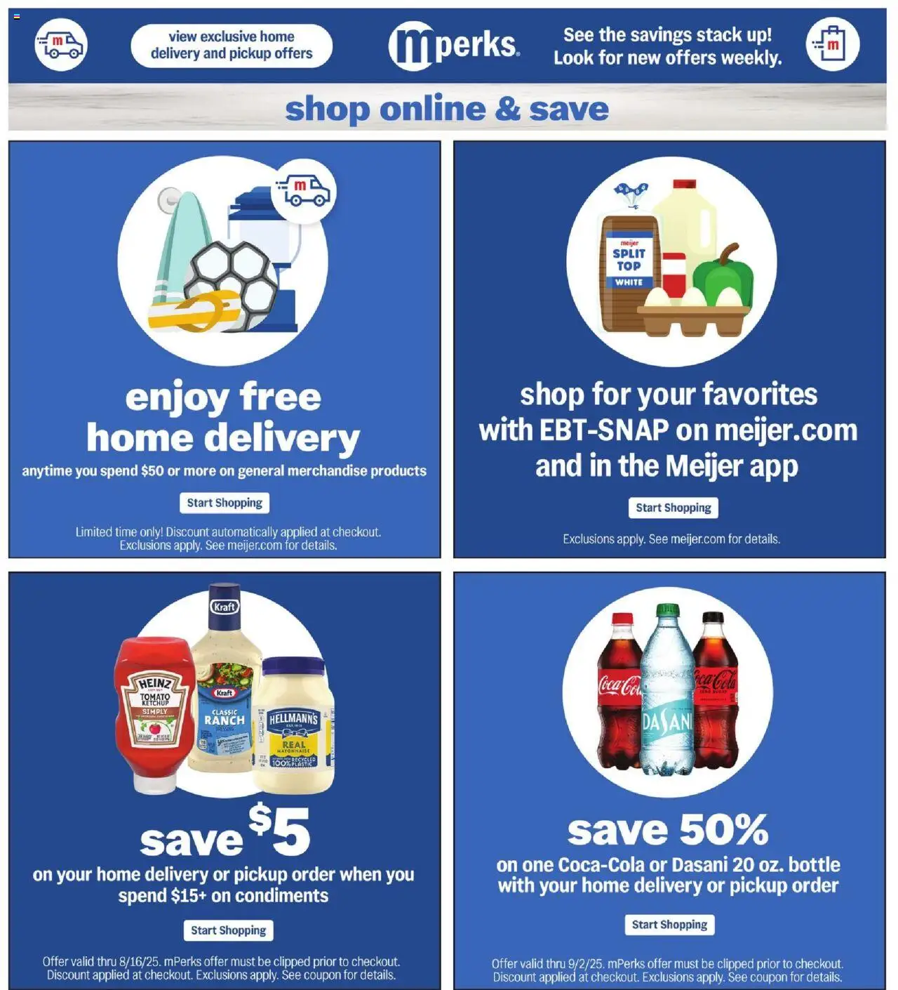 Meijer Weekly Ad - valid from 03.08.2025 | Page: 39 | Products: Ketchup, Mayonnaise