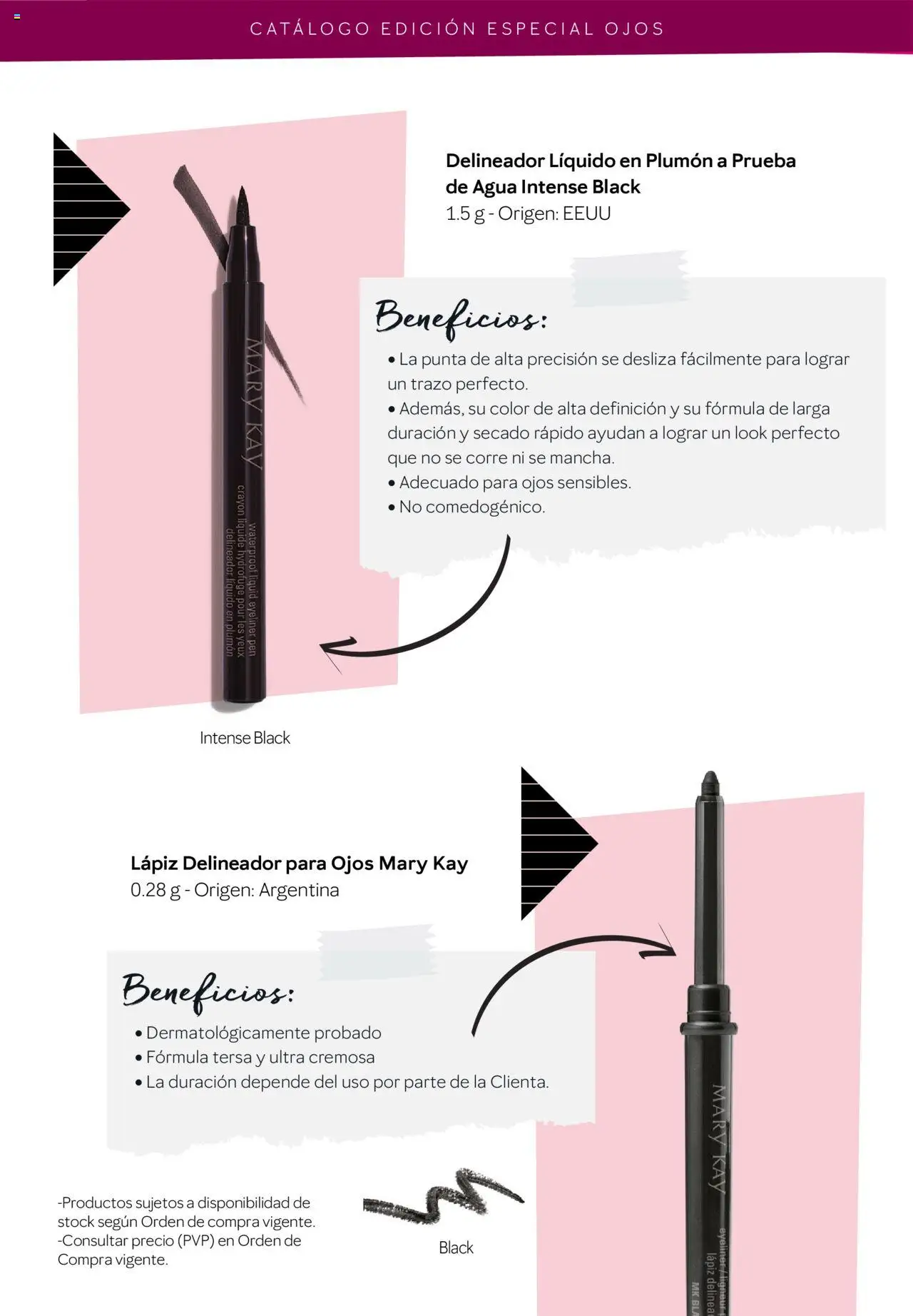 Mary Kay catálogo │ válido desde el 01.08.2025 | Página: 20 | Productos: Delineador, Agua