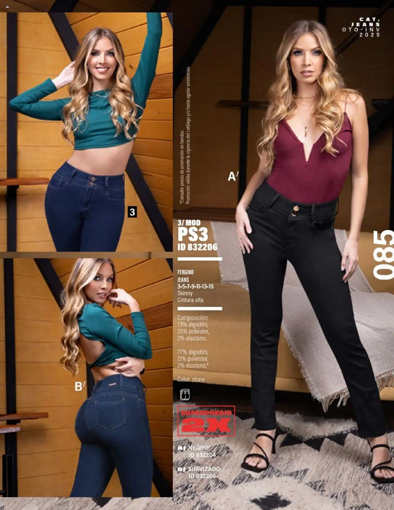 Nuevas ofertas de Price Shoes válidas en toda la República Mexicana desde el 05.08.2025. ¡Encuentra las mejores ofertas en Price Shoes - Catálogo Jeans ! | Página: 85