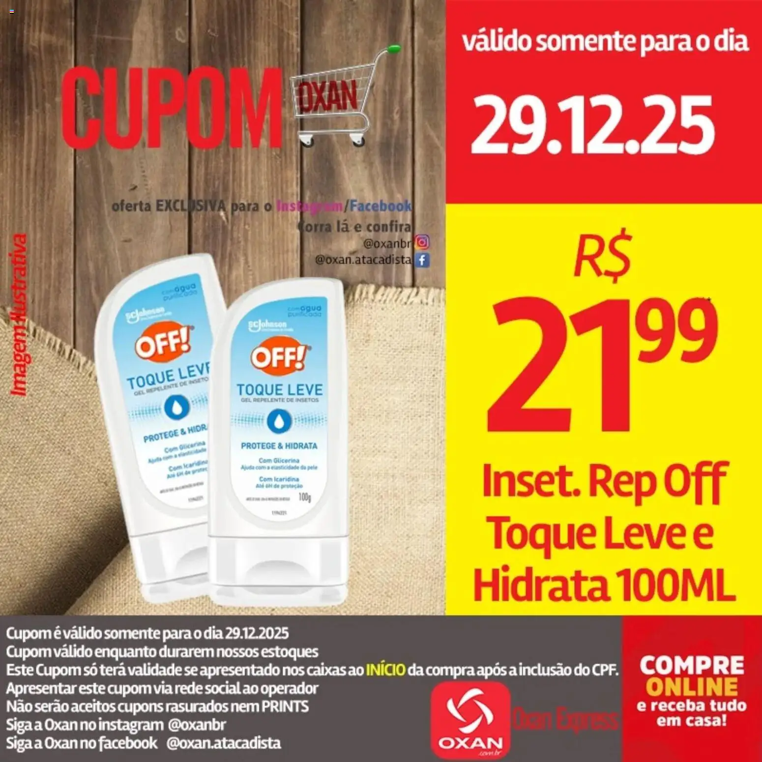 Oxan Atacadista Folheto - válido de 29.12.2025 | Página: 18 | Produtos: Repelente