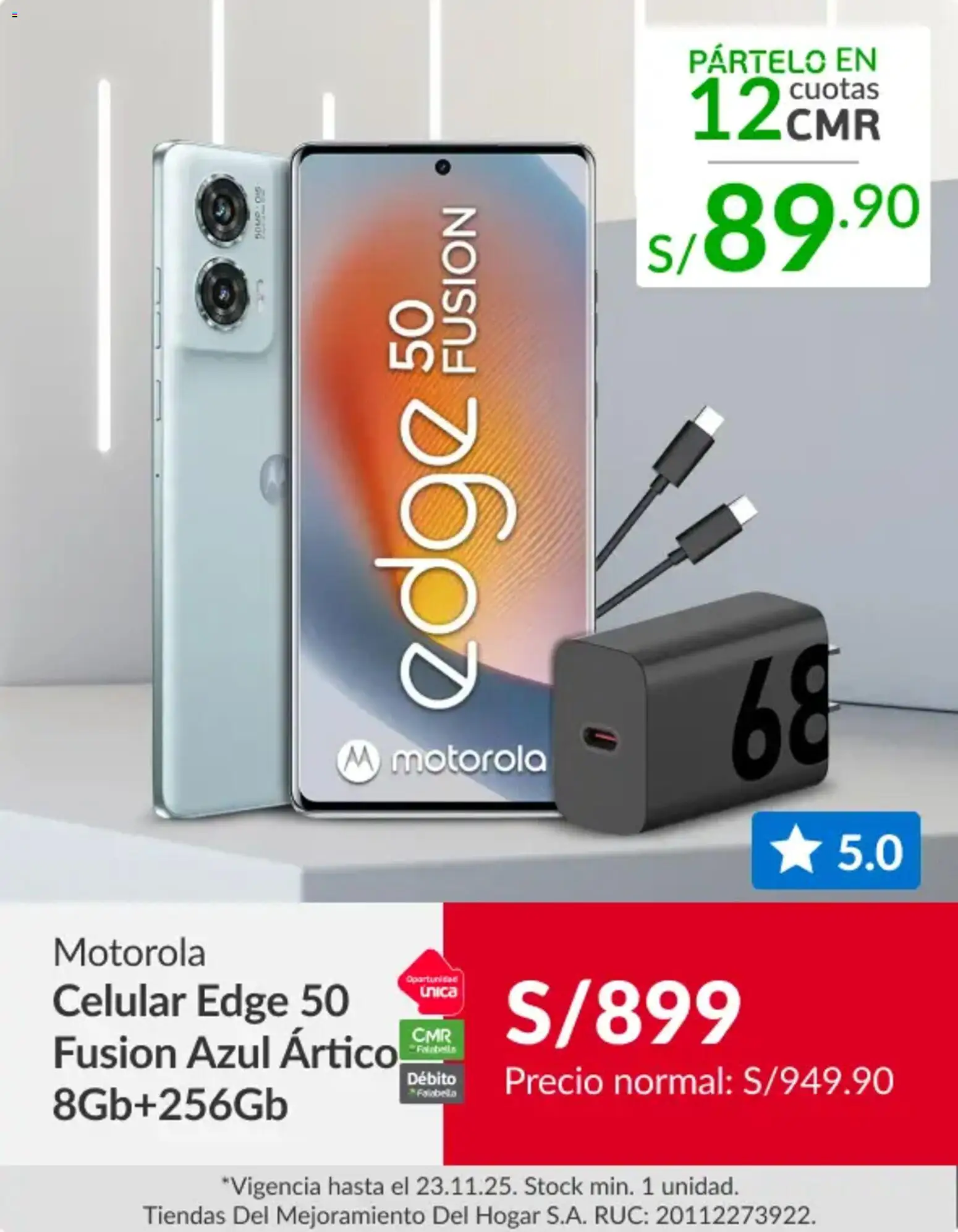 Catálogo Sodimac válido desde 17.11.2025 | Página: 1 | Productos: Celular