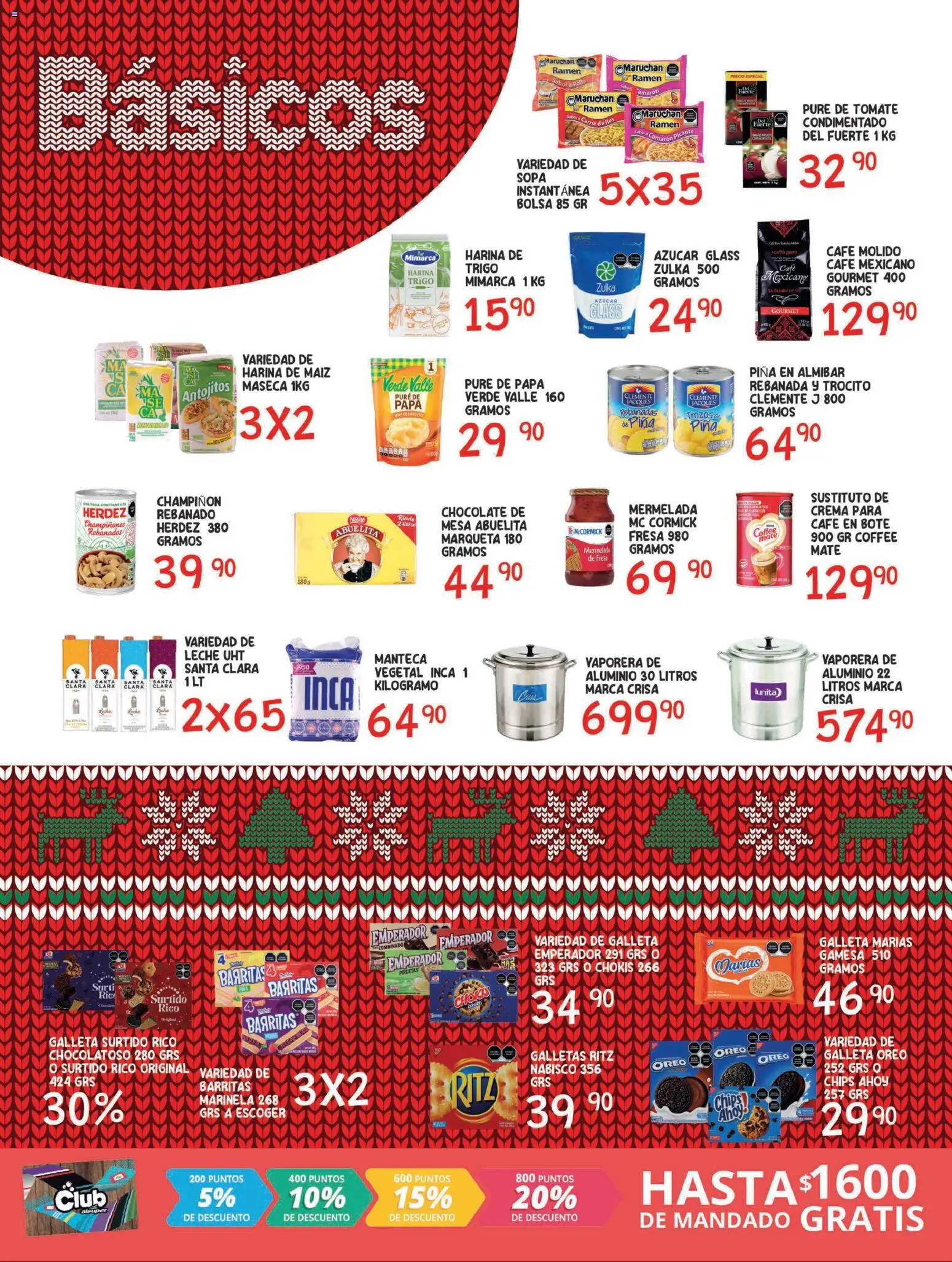 Nuevas ofertas de Alsuper válidas en toda la República Mexicana desde el 16.12.2025. ¡Encuentra las mejores ofertas en Alsuper folleto Saltillo! | Página: 2 | Productos: Fresa, Sopa, Bolsa, Chocolate