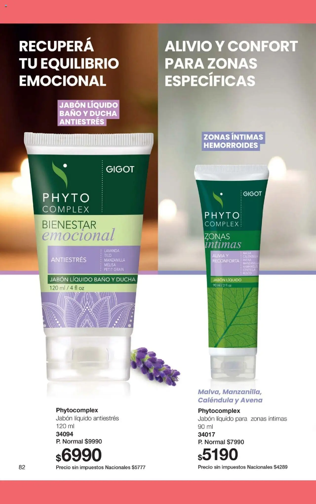 Gigot catálogo │ válido desde el 01.10.2025 | Página: 44 | Productos: Ducha, Jabón líquido, Avena, Jabón