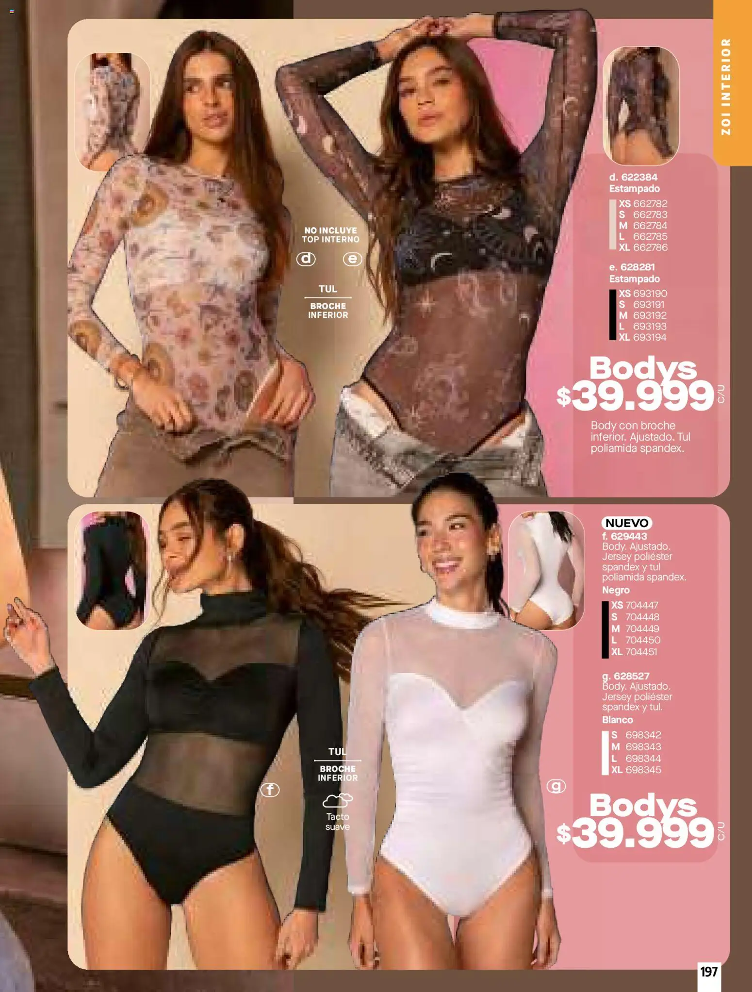 Pacifika revista - valida desde el 01.04.2026 | Página: 197 | Productos: Body, Top