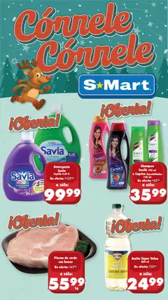 Vista previa de S-Mart folleto Ofertas de Feria Nuevo Laredo, nuevo folleto de la tienda, válido en México a partir del 28.11.2025