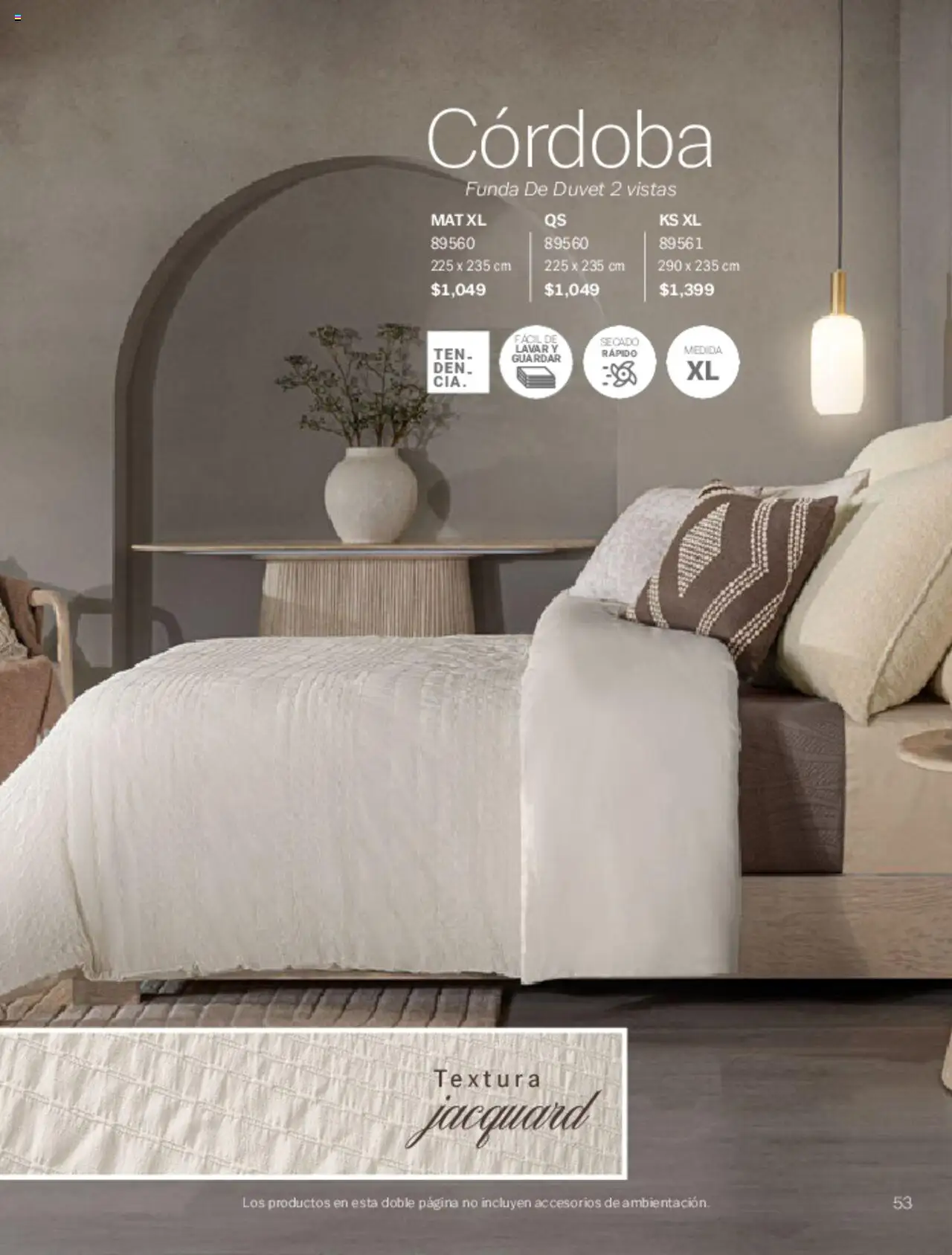 Nuevas ofertas de Vianney válidas en toda la República Mexicana desde el 07.03.2025. ¡Encuentra las mejores ofertas en Vianney catálogo Primavera! | Página: 55 | Productos: Funda