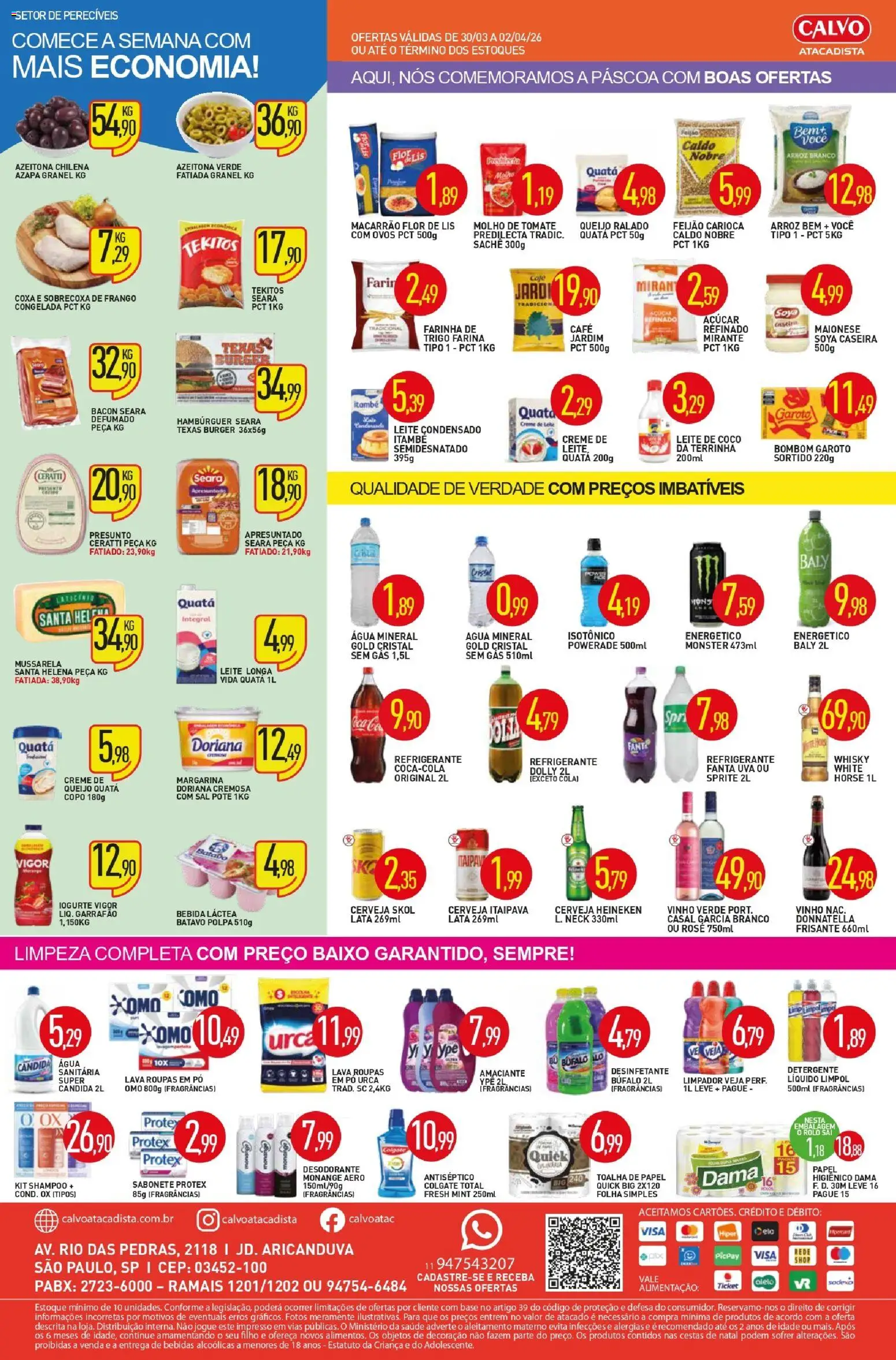 Calvo Atacadista Folheto - válido de 31.03.2026 | Página: 2