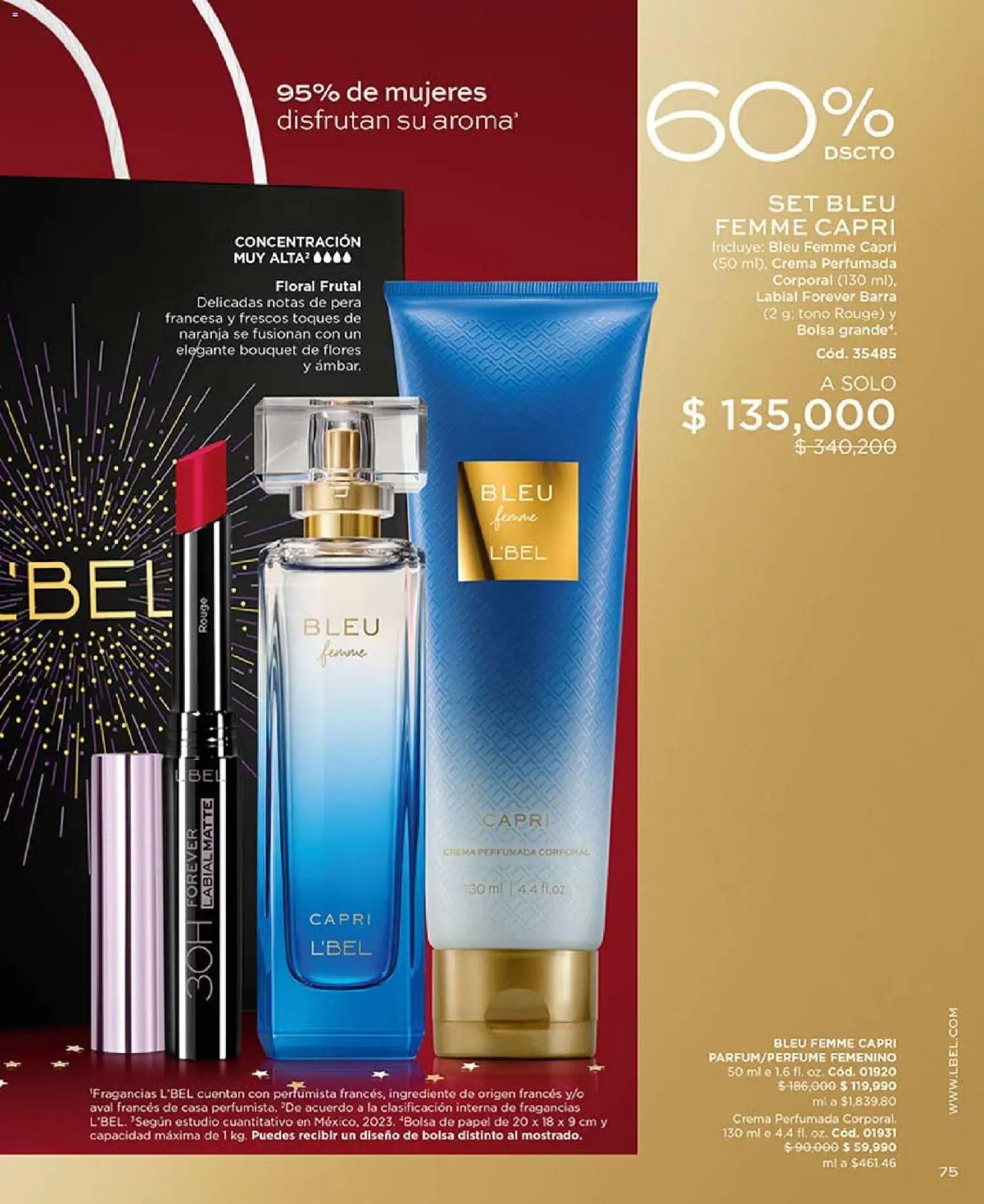 L'Bel revista - valida desde el 03.11.2025 | Página: 75 | Productos: Crema, Bolsa, Pera