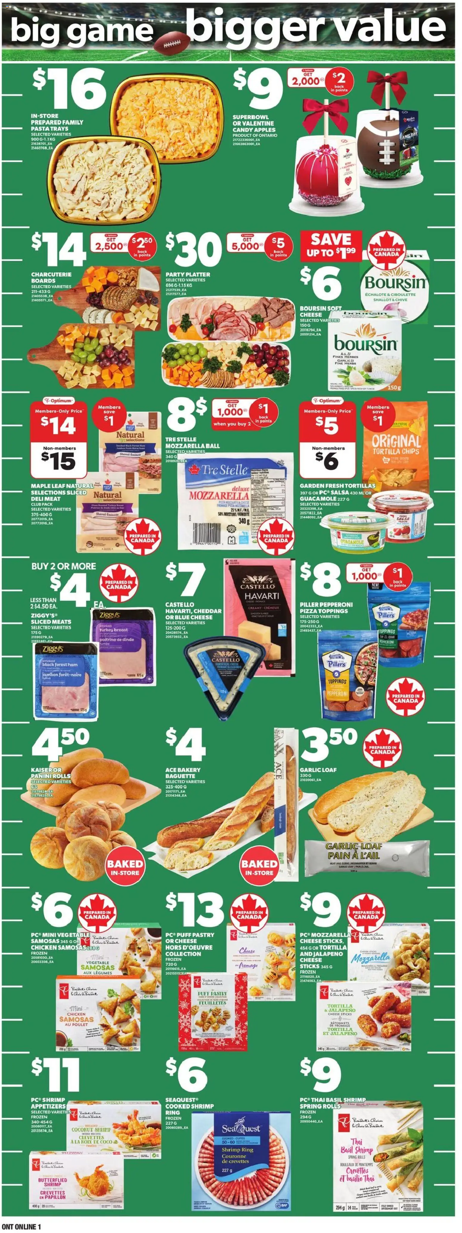 Independent Grocer flyer valid from 05.02.2026 | Page: 7 | Products: Chips, Cheese, Ham, Pizza