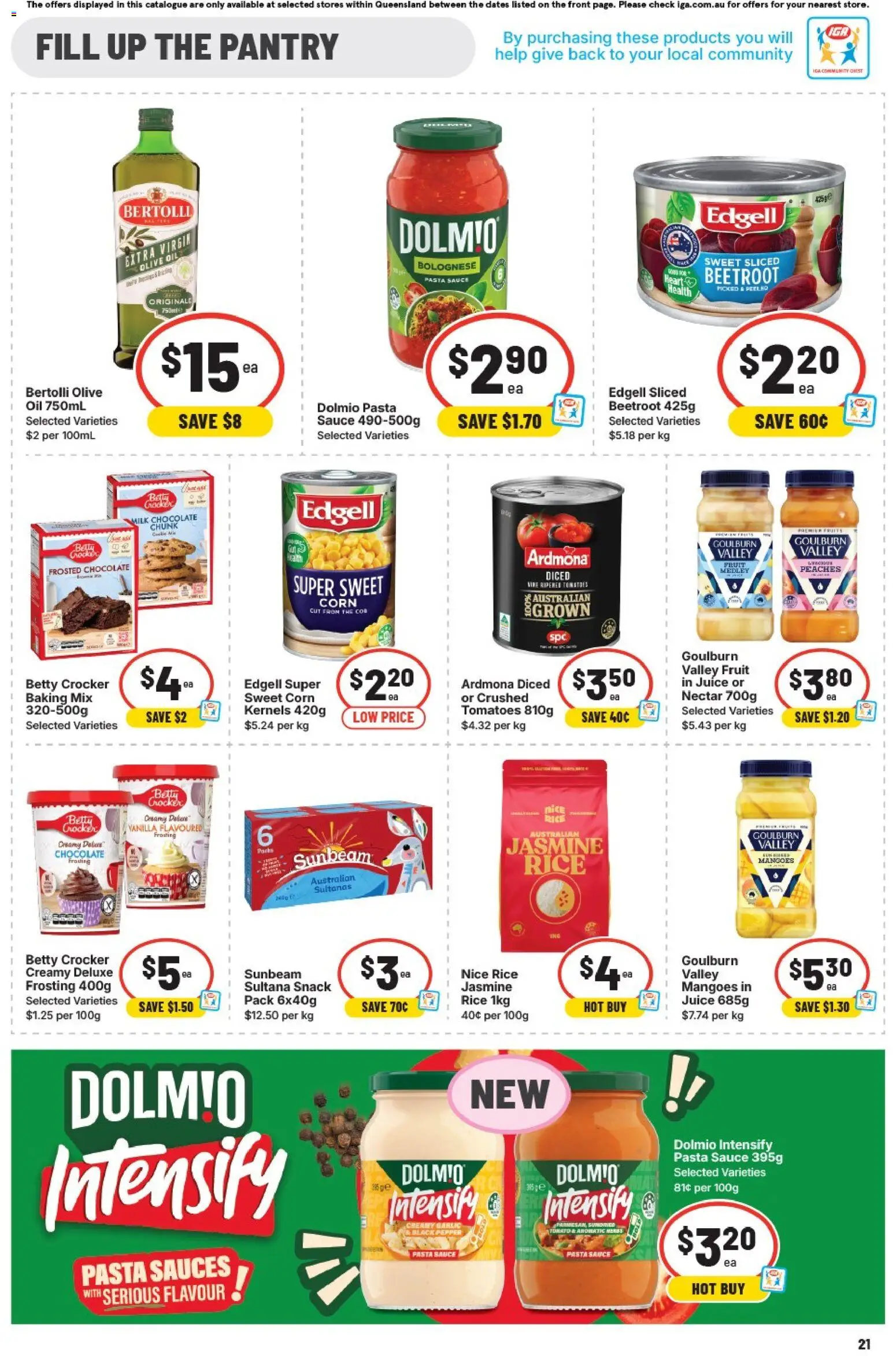 IGA catalogue - valid from 21.01.2026 | Page: 20 | Products: Yoghurt, Ice cream, Fruits, Freezer