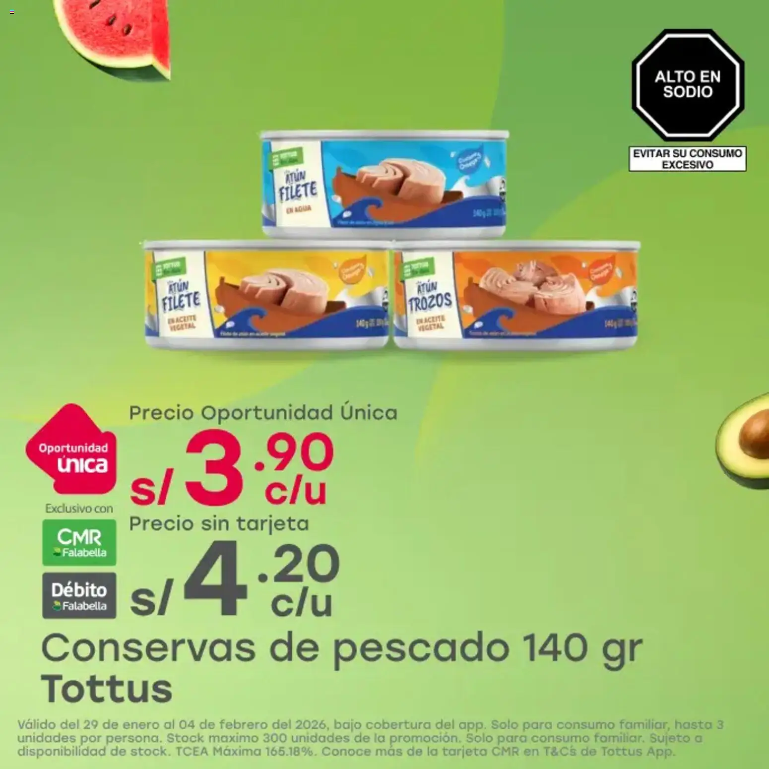 Catálogo Tottus válido desde 29.01.2026 | Página: 1 | Productos: Pescado