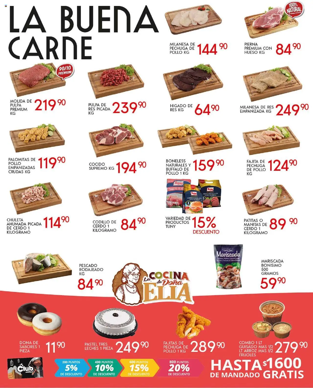 Nuevas ofertas de Alsuper válidas en toda la República Mexicana desde el 14.10.2025. ¡Encuentra las mejores ofertas en Alsuper - Folleto Zacatecas! | Página: 2 | Productos: Pollo, Cerdo, Arroz, Res