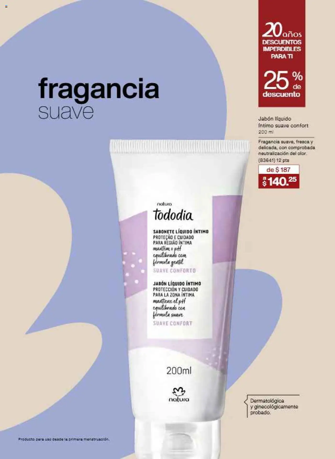 Nuevas ofertas de Natura válidas en toda la República Mexicana desde el 21.07.2025. ¡Encuentra las mejores ofertas en Natura - Campaña12 2025! | Página: 114 | Productos: Jabón líquido, Fragancia, Jabón