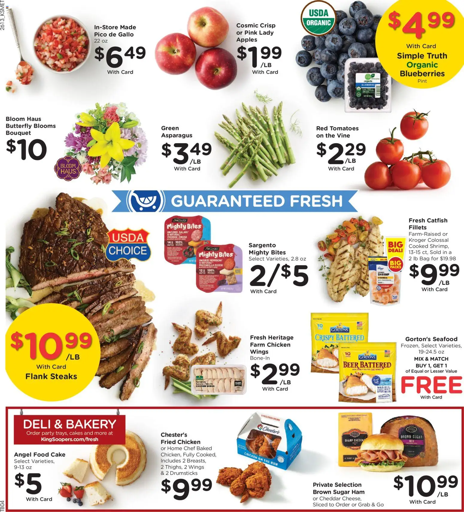 King Soopers Weekly Ad - valid from 29.04.2026 | Page: 14 | Products: Bakery, Cheese, Sugar, Angel Food Cake