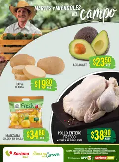 Vista previa de Soriana - Martes y Miércoles del Campo Súper: BCS, Son y Sin, nuevo folleto de la tienda, válido en México a partir del 02.12.2025