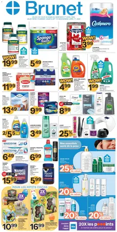 Preview of Brunet weekly flyer / circulaire from shop Brunet valid from 26.03.2026