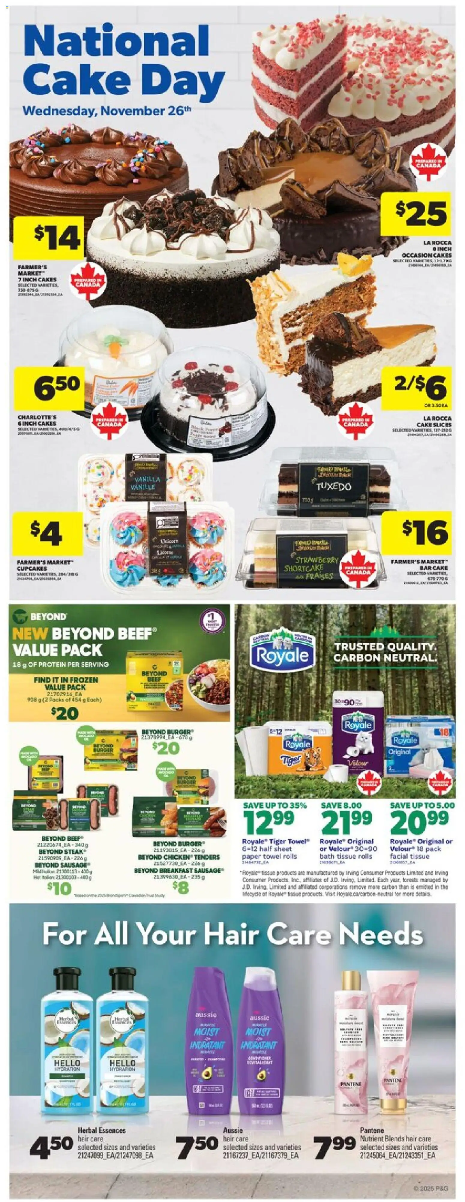 Real Canadian Superstore flyer valid from 20.11.2025 | Page: 29 | Products: Beef, Bath, Chicken