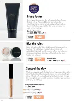 Preview of Nutrimetics Catalogue Every day confidence - valid from 26.03.2026 | Page: 18 | Products: Concealer, Face primer