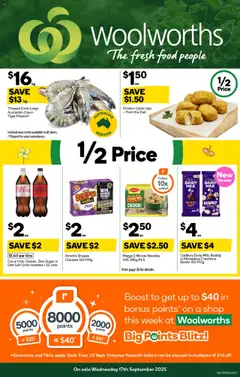 Preview of Weekly catalogue Woolworths VIC 17/09 - valid from 17.09.2025