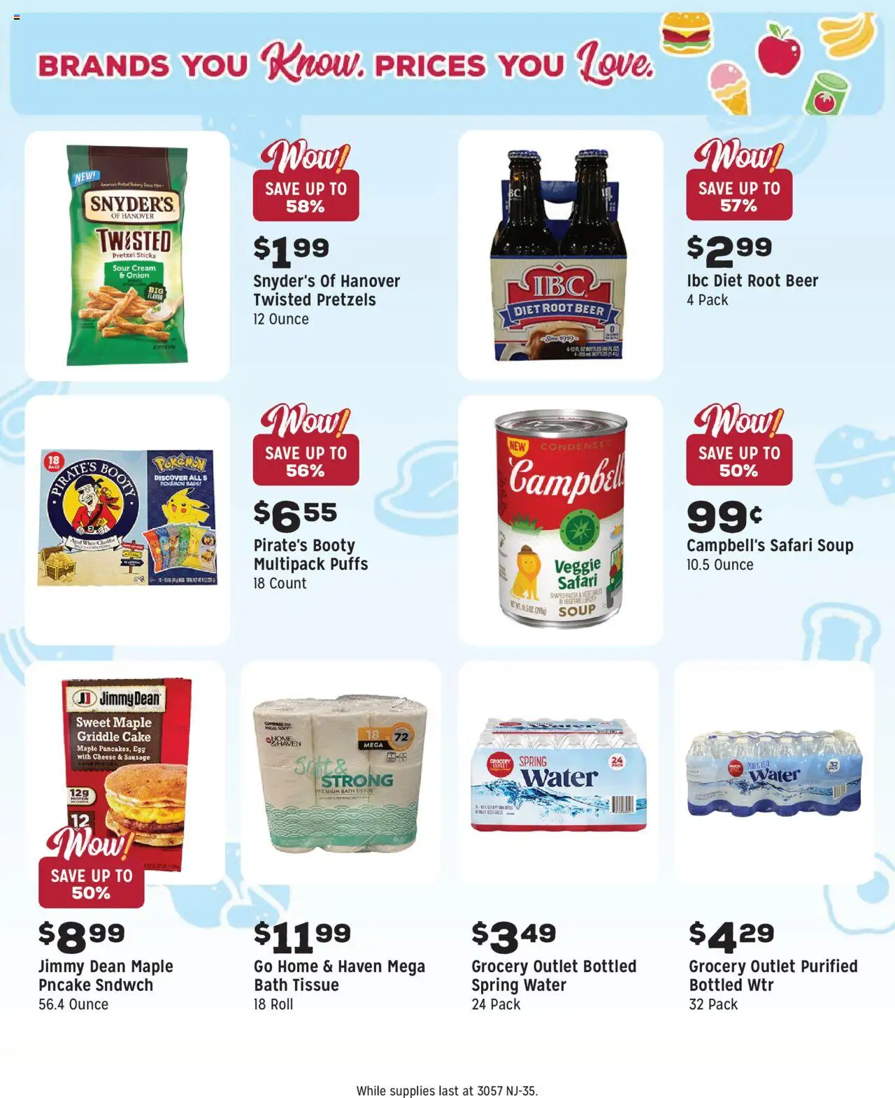Grocery Outlet Weekly Ad - NJ - valid from 15.10.2025 | Page: 12 | Products: Cream, Water, Sausage, Onion