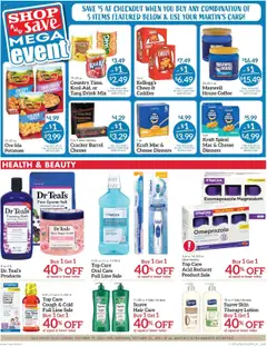 Preview of Martin’s weekly ads valid from 19.10.2025 | Page: 9 | Products: Cheese, Coffee, Epsom Salt, Sugar