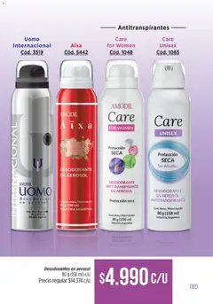 Vista previa Amodil - Campaña 8 válido desde el 08.04.2026 | Página: 157 | Productos: Peso, Desodorante, Antitranspirante