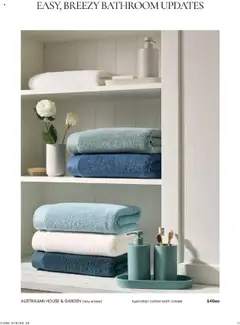 Myer catalogue - valid from 04.08.2025 | Page: 11 | Products: Bath, Towels, Bathroom
