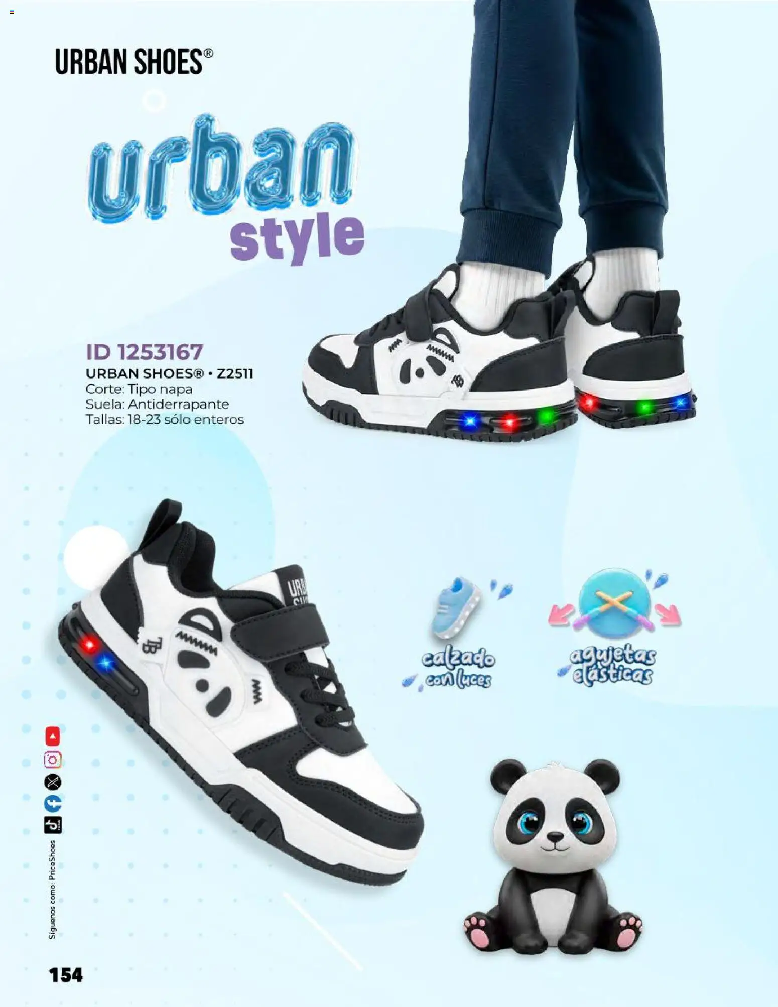Nuevas ofertas de Price Shoes válidas en toda la República Mexicana desde el 27.10.2025. ¡Encuentra las mejores ofertas en Price Shoes catálogo Kids todo en uno! | Página: 154