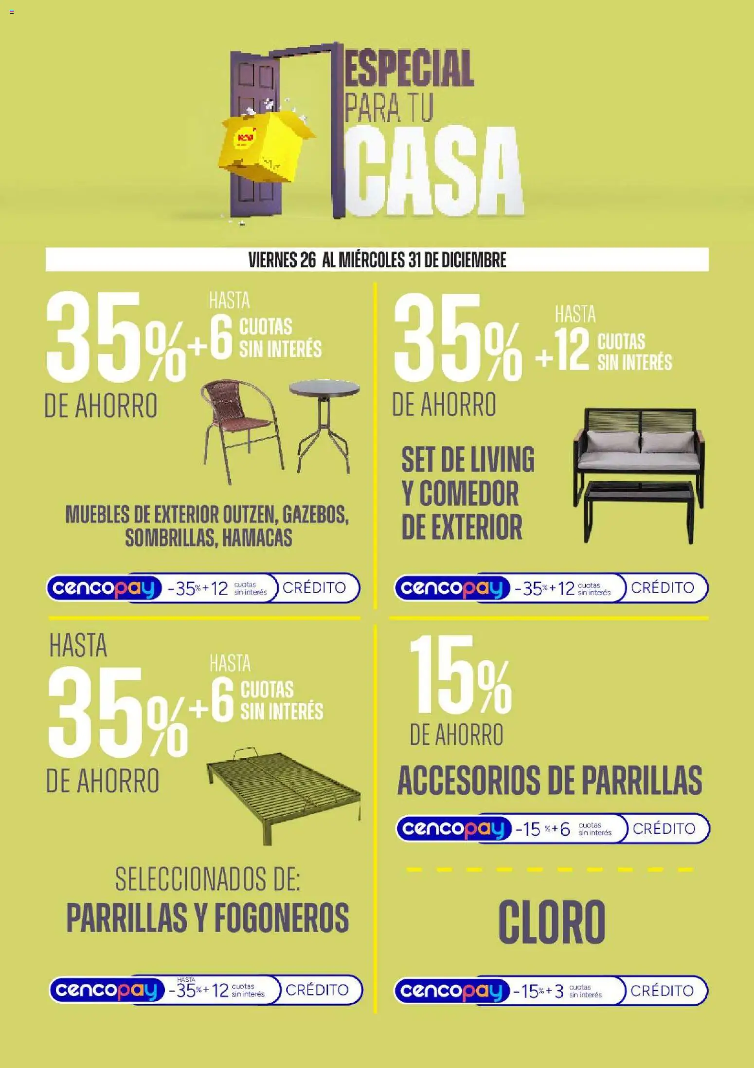 Vea - Ofertas especial para tu casa │ válido desde el 26.12.2025 | Página: 4