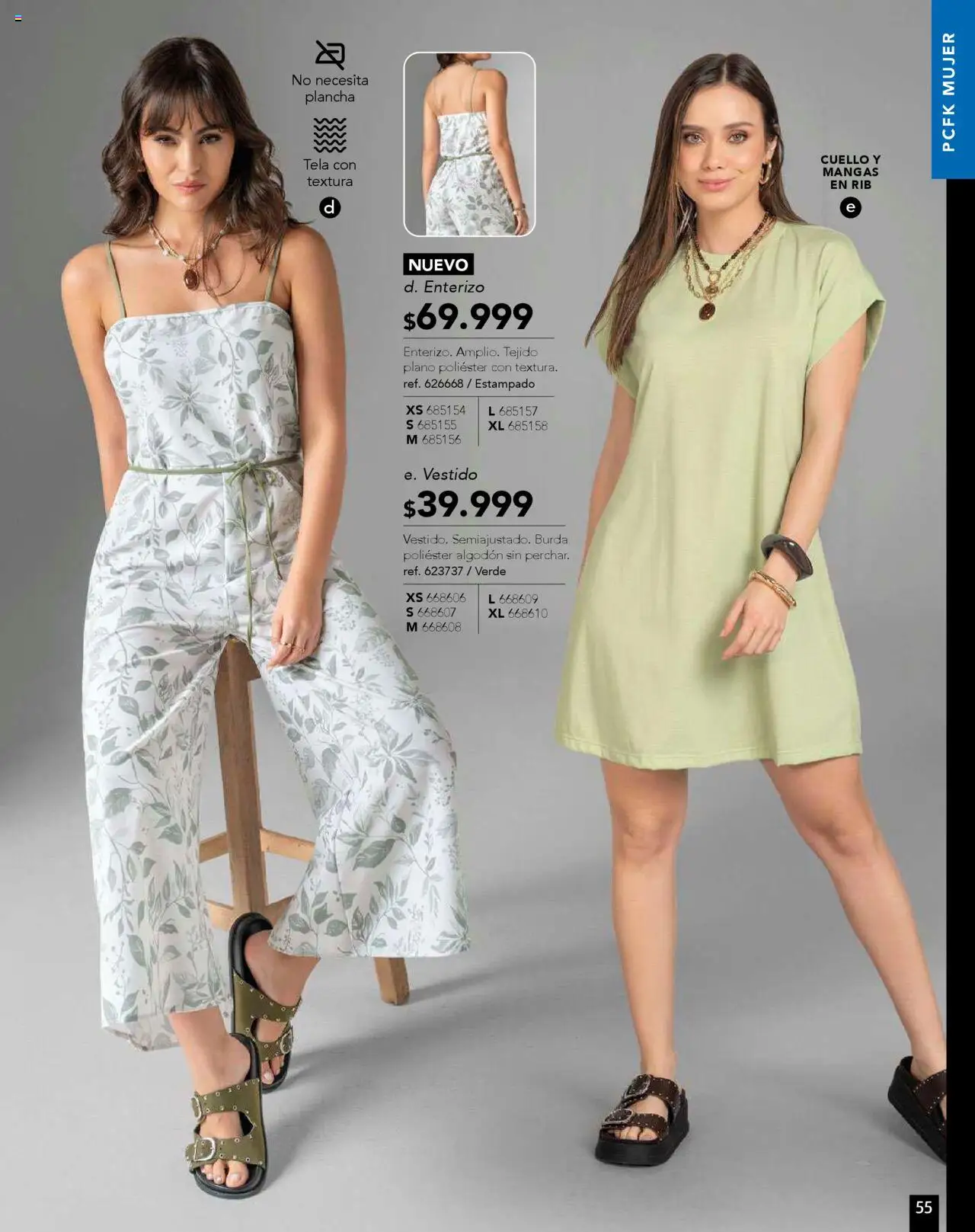 Pacifika revista - valida desde el 10.09.2025 | Página: 57 | Productos: Algodón, Vestido, Cuello, Enterizo