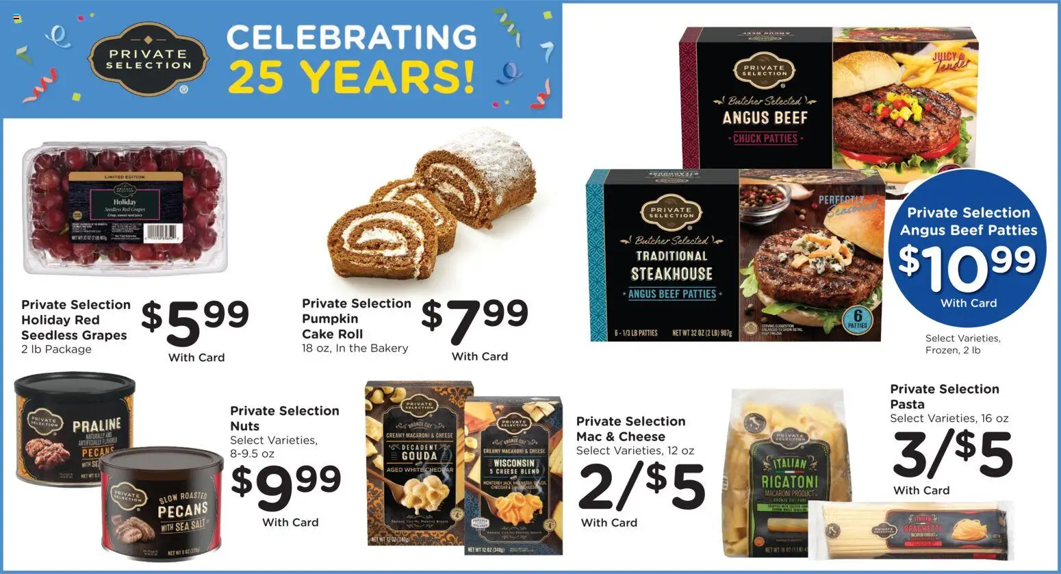 Ralphs Weekly Ad - valid from 29.10.2025 | Page: 6 | Products: Cheese, Salt, Pumpkin, Grapes