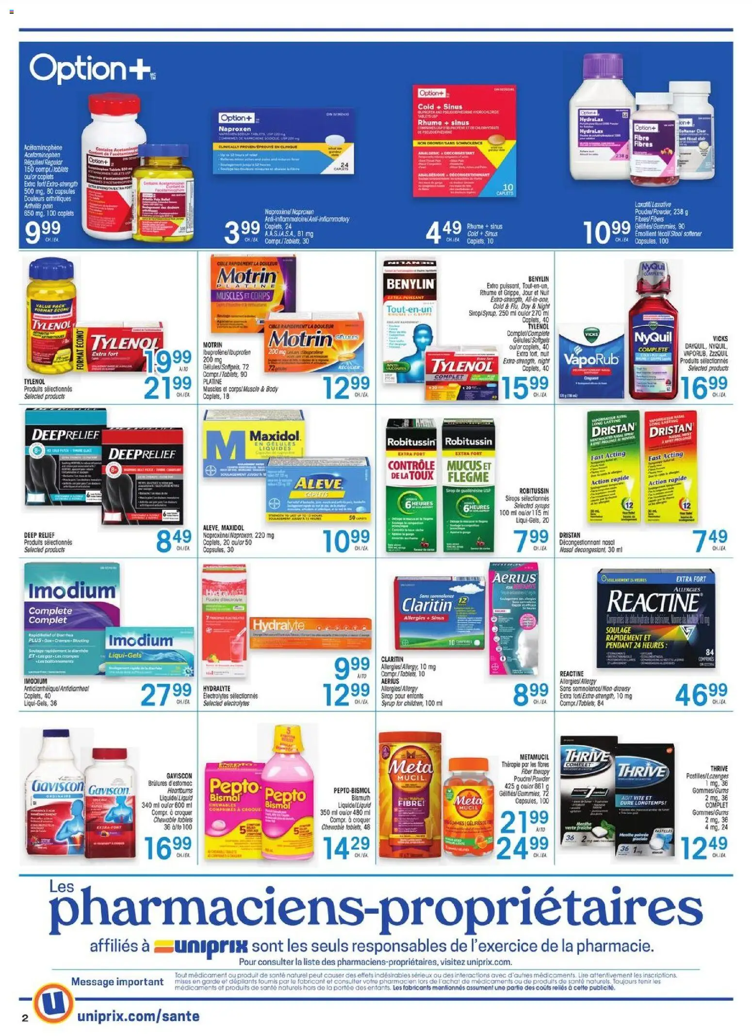 Uniprix flyer valid from 06.11.2025 | Page: 2 | Products: Powder