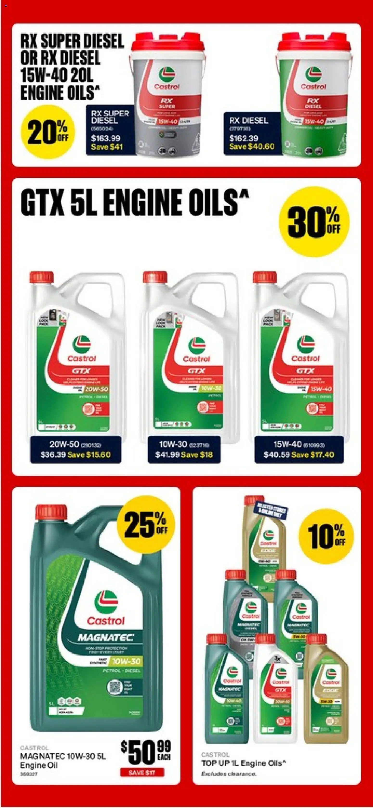Supercheap Auto catalogue - valid from 13.02.2026 | Page: 12 | Products: Oil