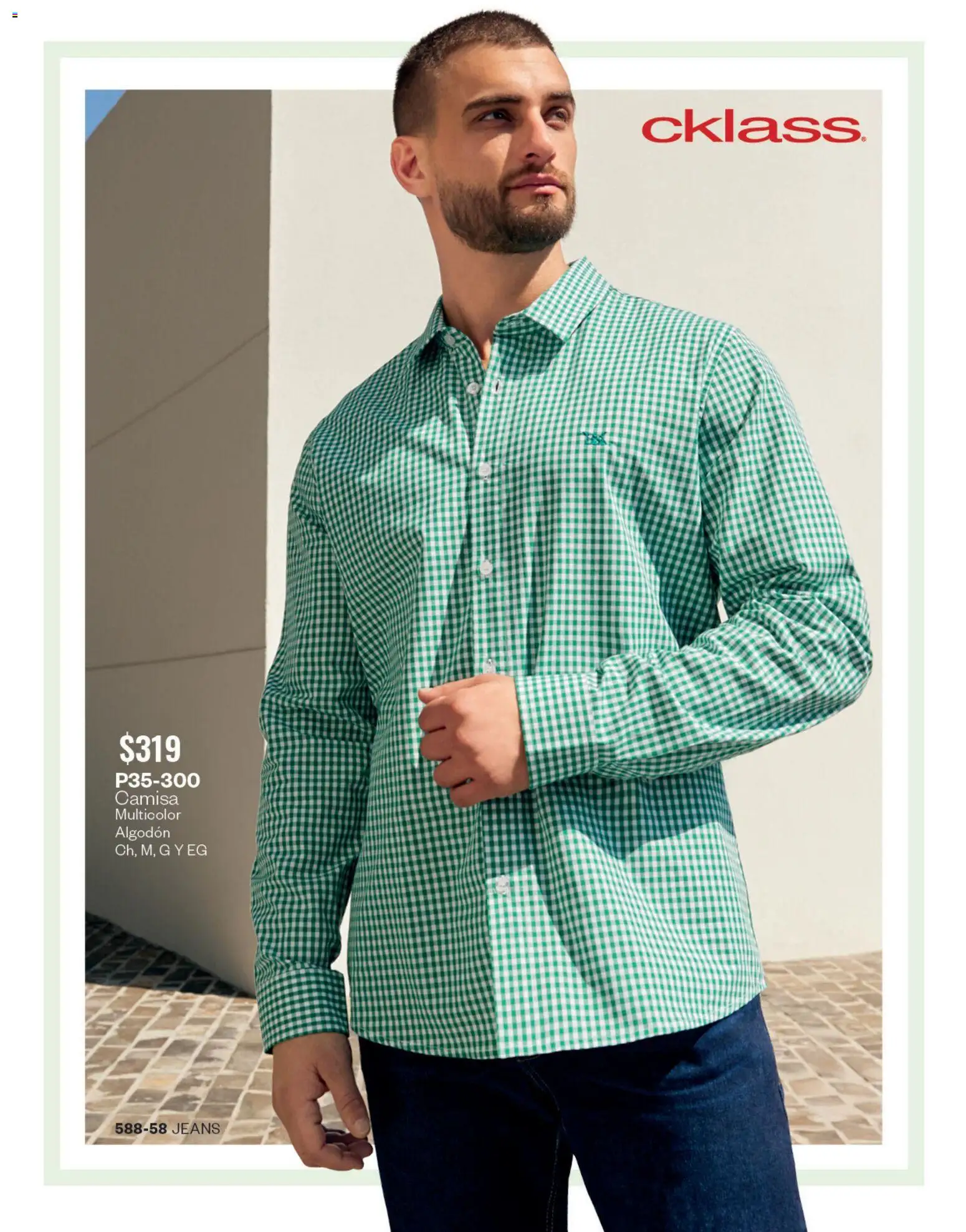 Nuevas ofertas de Cklass válidas en toda la República Mexicana desde el 05.03.2026. ¡Encuentra las mejores ofertas en Cklass catálogo Complemento Verano Ropa! | Página: 215 | Productos: Camisa, Algodón