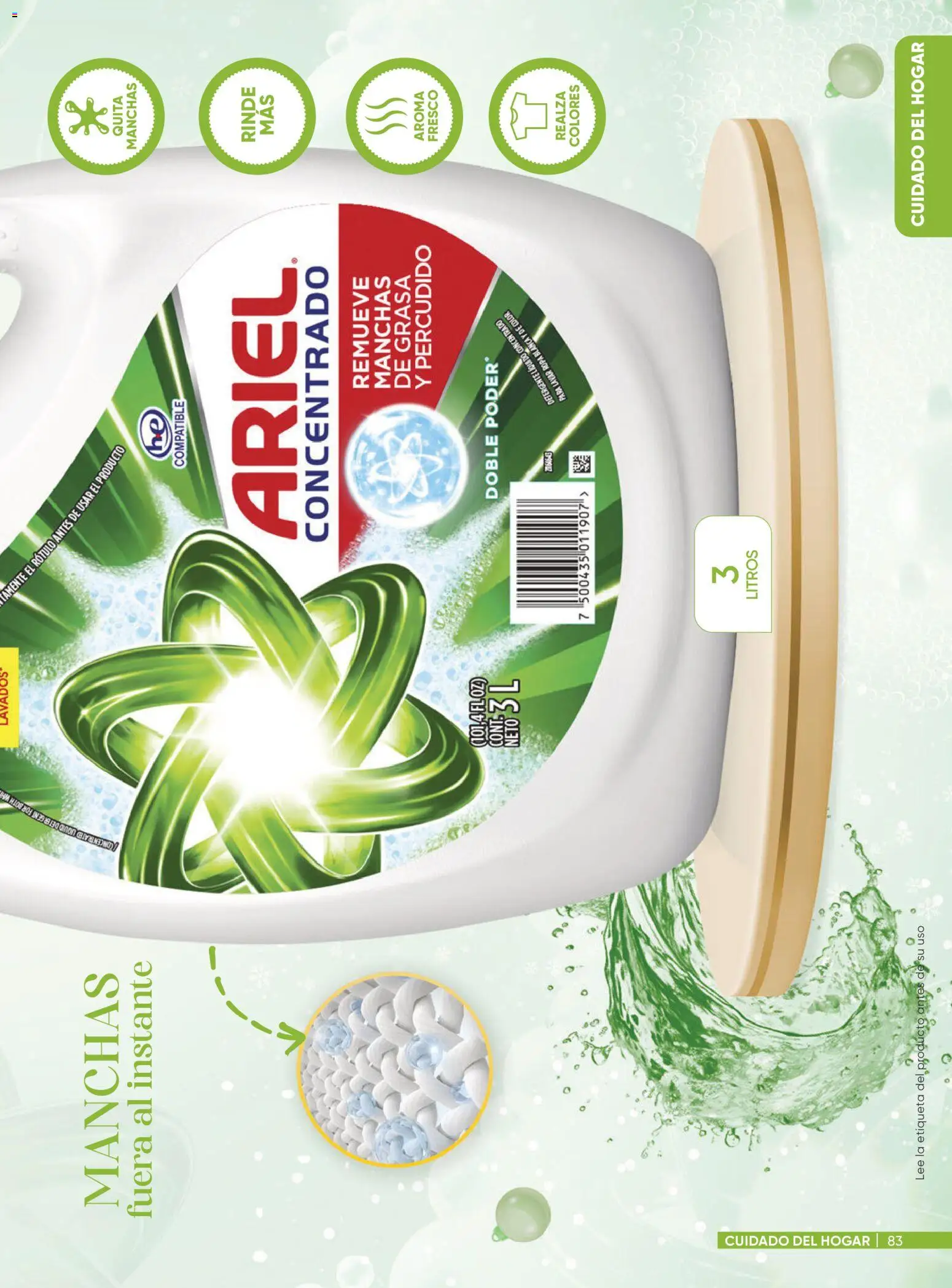 Catálogo Azzorti válido desde 03.11.2025 | Página: 83 | Productos: Detergente, Ropa