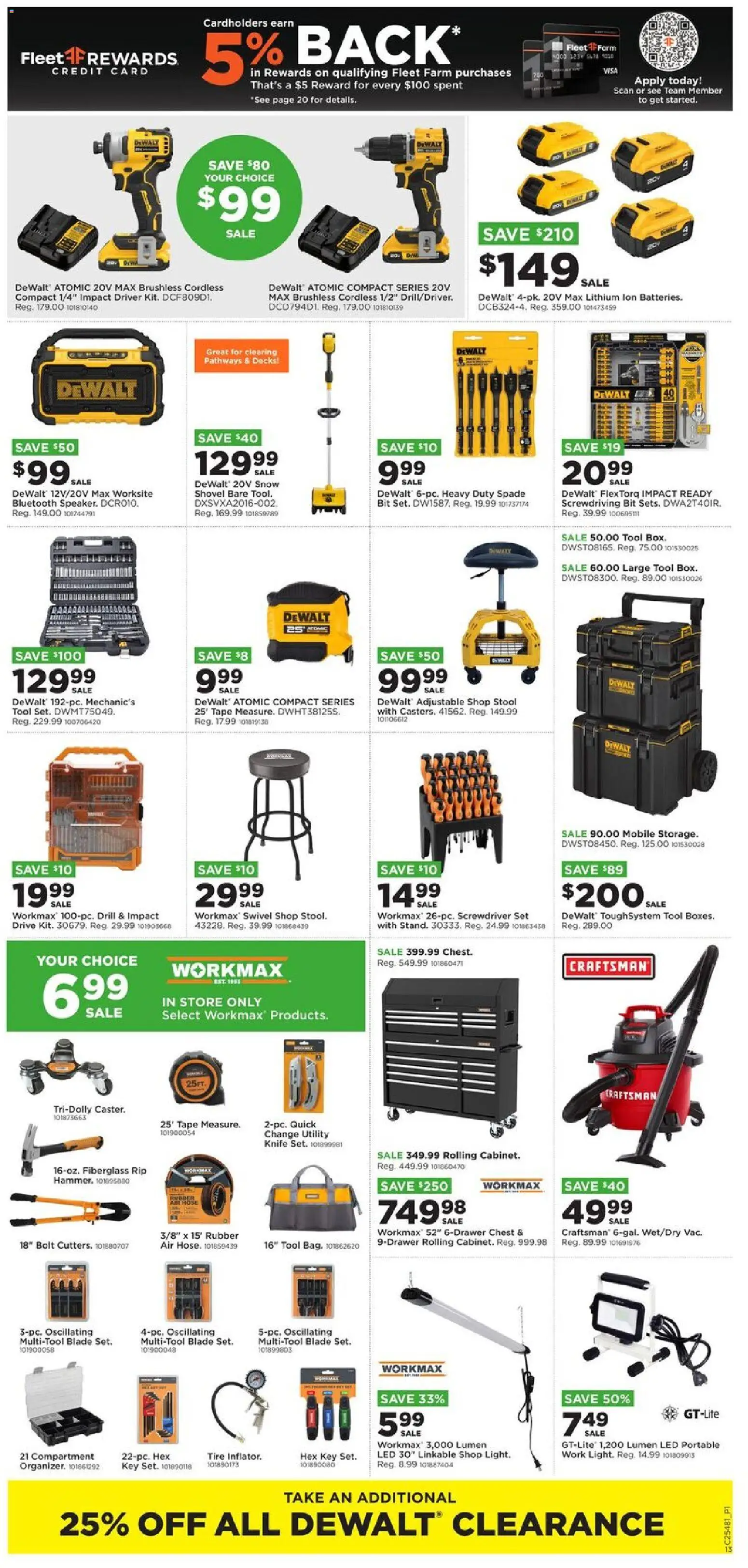 Mills Fleet Farm Black Friday - valid from 26.11.2025 | Page: 15 | Products: Shovel, Utility Knife, Swivel, Tire