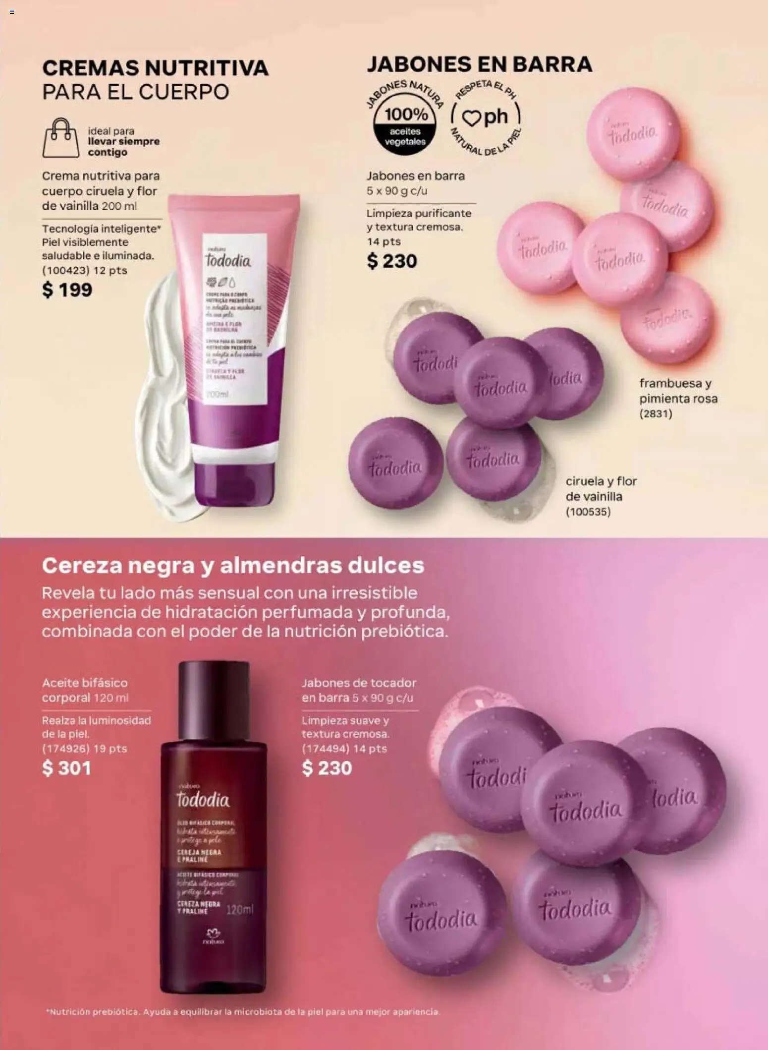 Nuevas ofertas de Natura válidas en toda la República Mexicana desde el 13.03.2026. ¡Encuentra las mejores ofertas en Natura campaña 5 2026! | Página: 103 | Productos: Pimienta, Aceite, Dulces, Barra