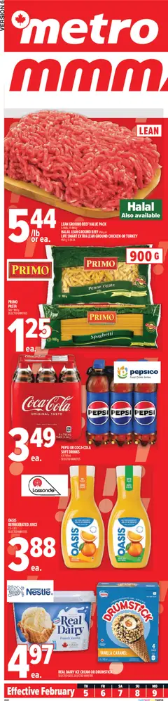 Preview of Metro - Saint-Augustin-De-Desmaures from shop Metro valid from 05.02.2026