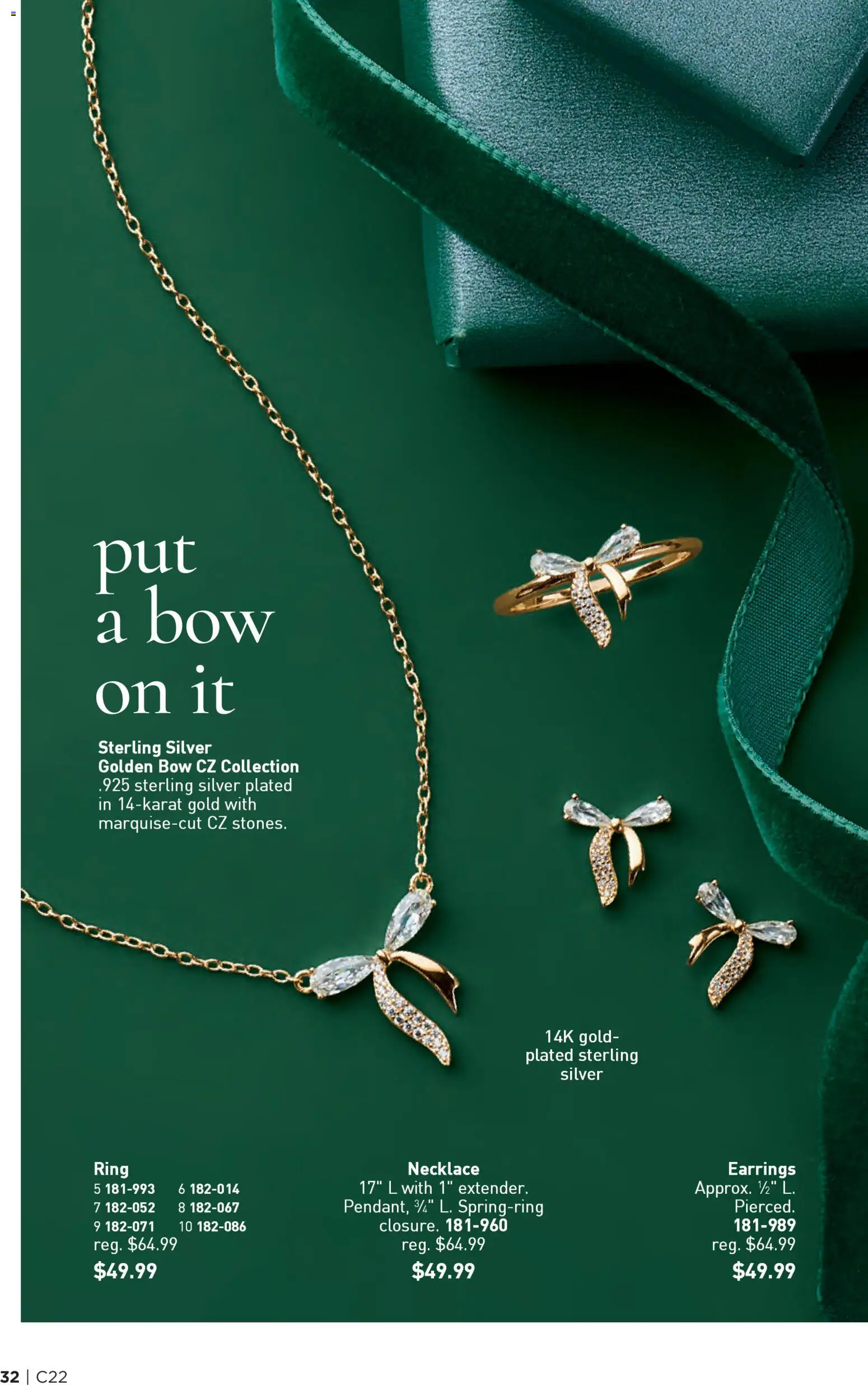 Avon Brochure - valid from 22.10.2025 | Page: 32 | Products: Ring, Bow