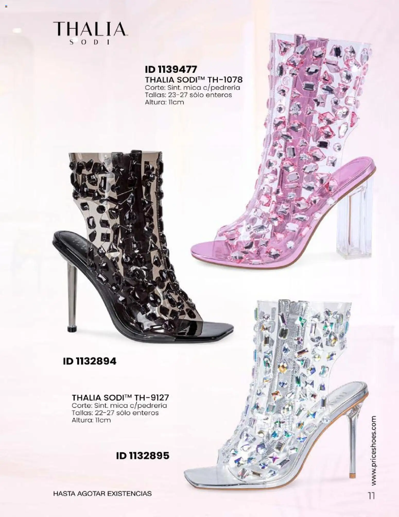 Nuevas ofertas de Price Shoes válidas en toda la República Mexicana desde el 23.04.2026. ¡Encuentra las mejores ofertas en Price Shoes catálogo Sandalias Fiesta & Vestir! | Página: 11