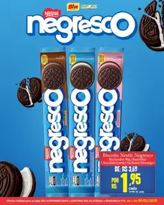 Big Supermercados - Ofertas Biscoito Nestlé - Pré-Visualização do folheto da loja Big Supermercados, válido de 29.01.2026